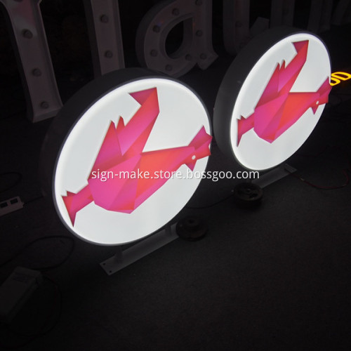 Led Box Signs Outdoor Indoor